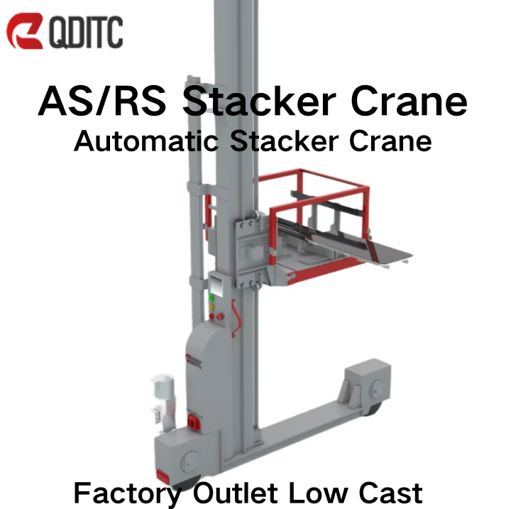 Warehouse Automated Equipment | Stacking Racks Shelves | Customized AS/RS Stacker Crane | 50-1000kg Load Capacity | 6-10m
