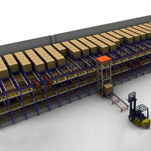 Automatic Radio Shuttle Pallet Racking Storage System CE Certified