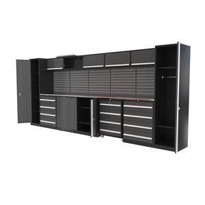 RW High Quality Professional Metal Modular Garage Workshop Workbench Mechanic Drawers Work Top Storage System