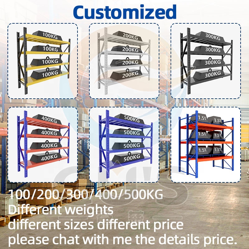 Factory Outlet Adjustable Warehouse Pallet Racking Heavy Pallet Rack Heavy Storage Rack Warehouse Storage Selective Pallet Rack