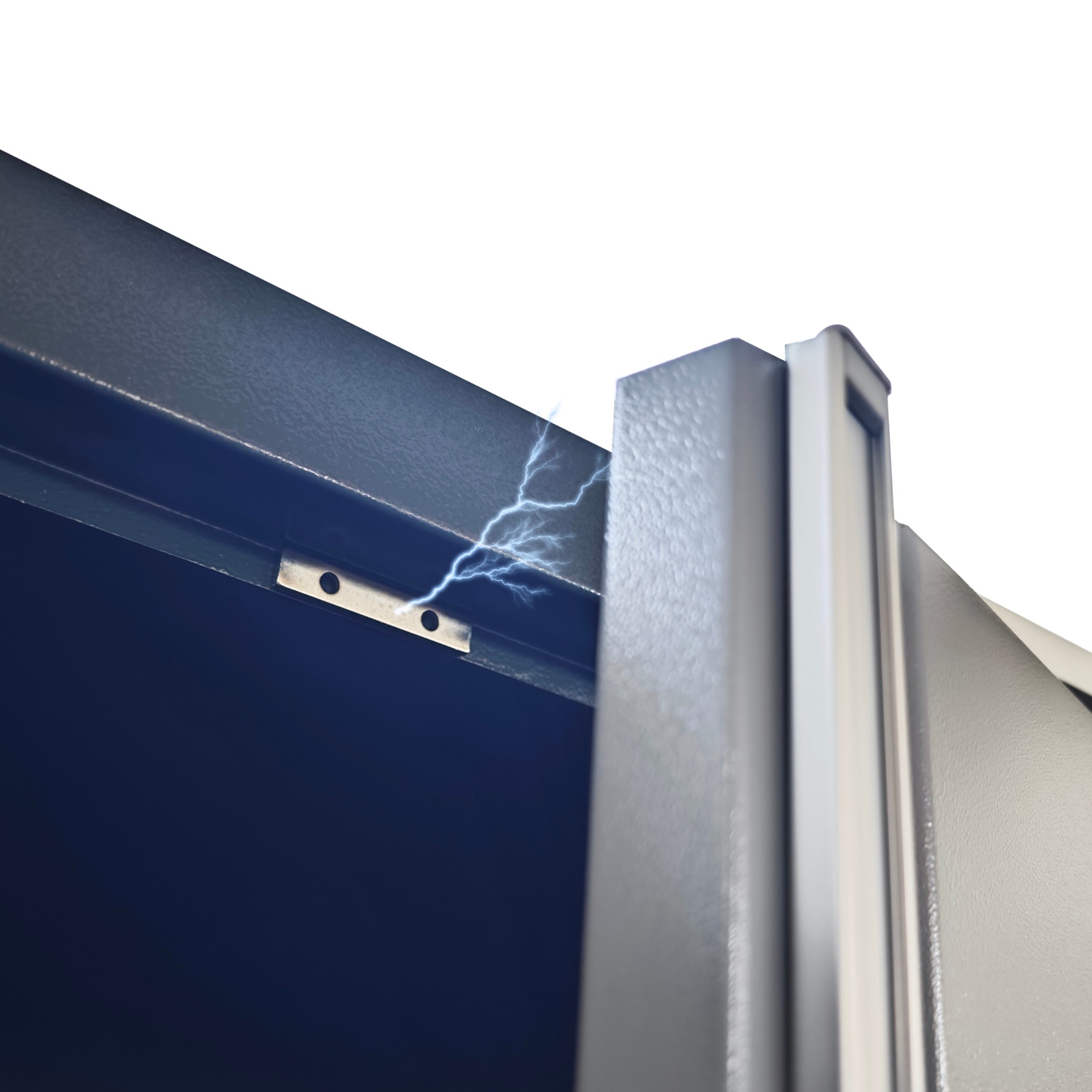 Secure Closure Magnetic Door