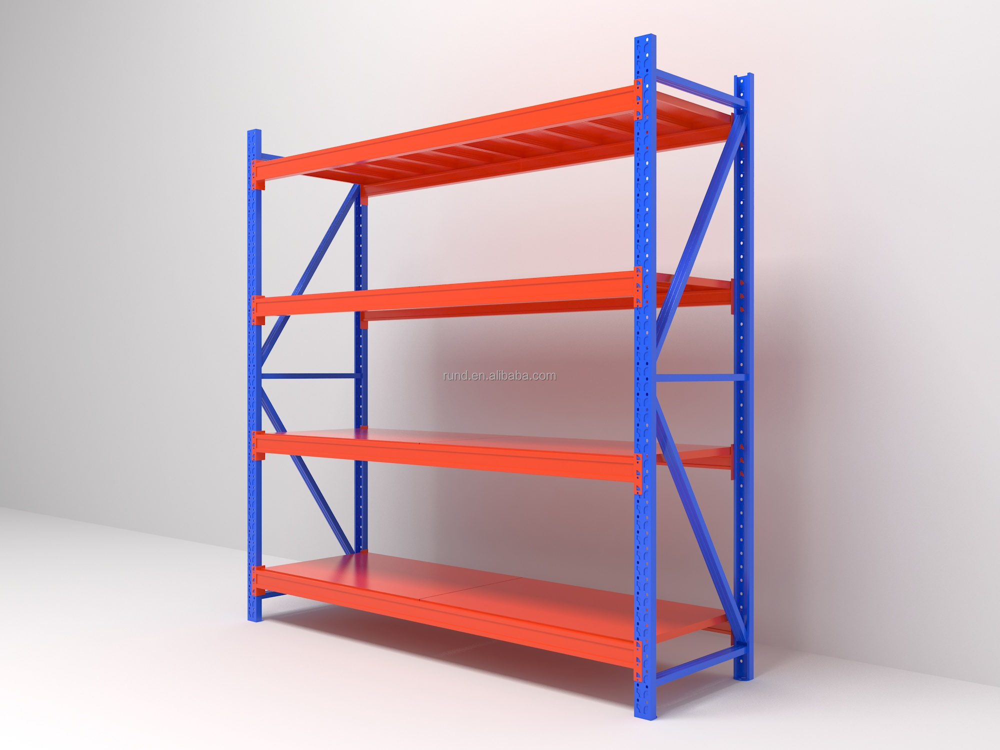 Factory Price Wire Shelving Display Rack Units 500kg Capacity Adjustable Durable Steel Material For Warehouse Storage