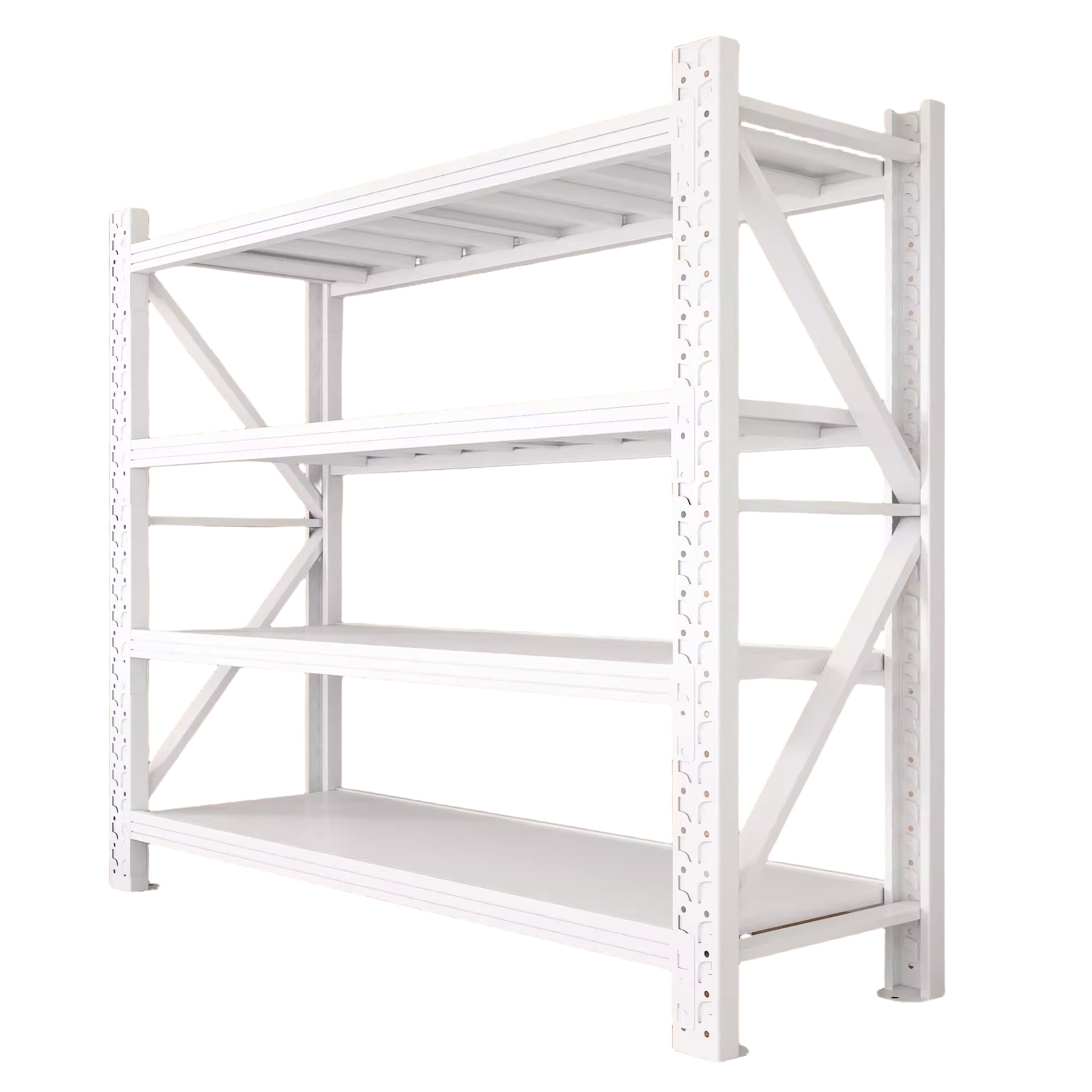 Heavy-duty Cold-rolled Steel Multi-tiered Ultra-strong Load-bearing Warehouse Shelving Racking for Factories Hardware/Mold
