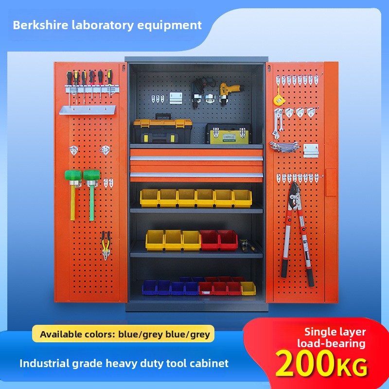 Heavy-duty Thickened Multi-functional Mesh-front Steel Tool Storage Cabinet for Auto Repair Shops Factory Workshop Locker Model