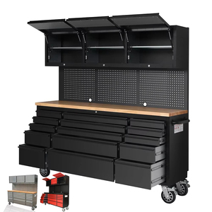 Heavy Duty Workshop 430 Stainless Steel Tool Cabinet Workbench