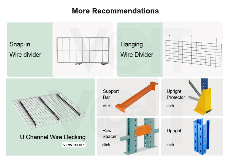 Galvanized Steel Welded Wire Mesh Decking for Racking System