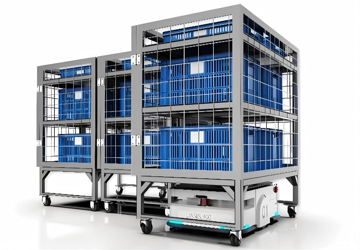 Maxdom Agv shelving Storage System Asrs Intelligent warehousing Crane As/RS smart warehousing