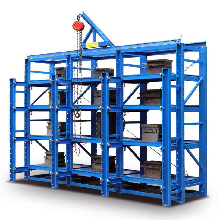 Steel Injection Mold Storage Racks Heavy Duty Mould Rack