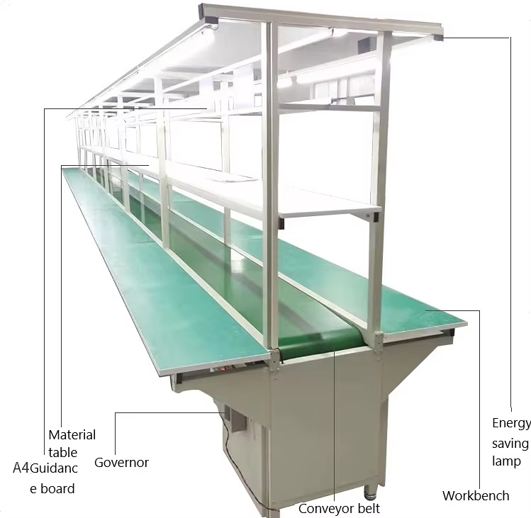 YiBao Custom Industrial Conveyor Belt Workbench/suitable For Factories/electronics Factories/assembly Line Workbenches