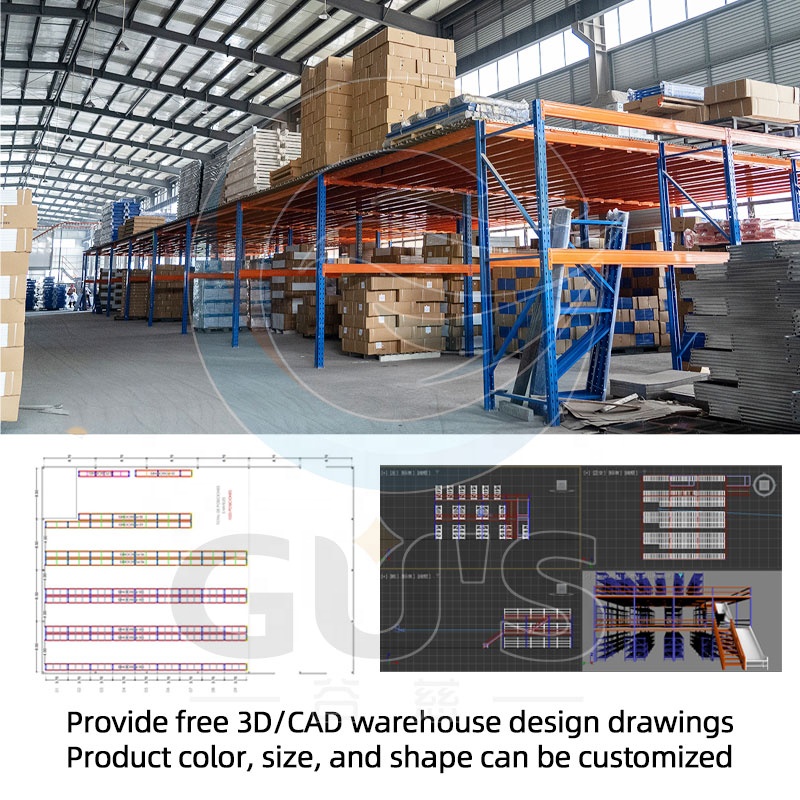 Factory Outlet Adjustable Warehouse Pallet Racking Heavy Pallet Rack Heavy Storage Rack Warehouse Storage Selective Pallet Rack