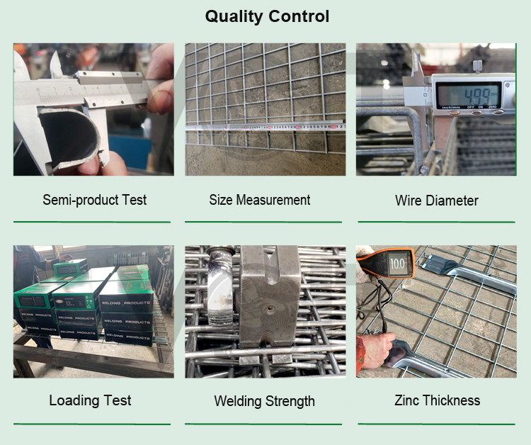 Galvanized Steel Welded Wire Mesh Decking for Racking System