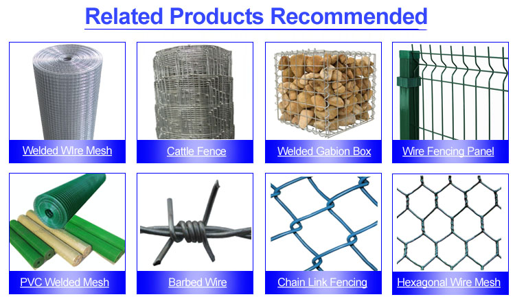 Welded Wire Mesh Products Range