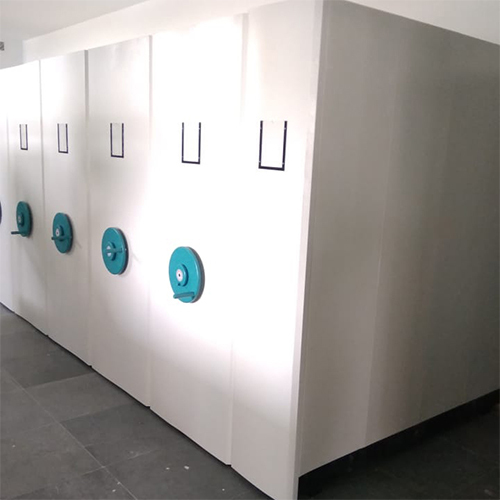 Ease of Access Mobile Compactor System installed in commercial record room