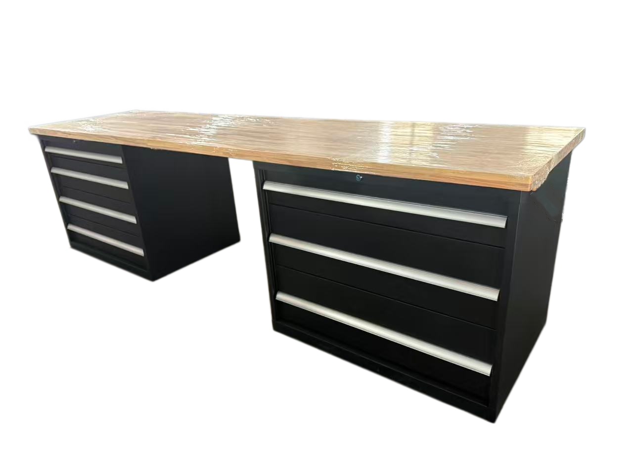 Industrial Steel Cabinet 30 Drawers Stainless Steel Top Modular Stackable Storage Garage Shelves Tool Trolley Low MOQ Customized