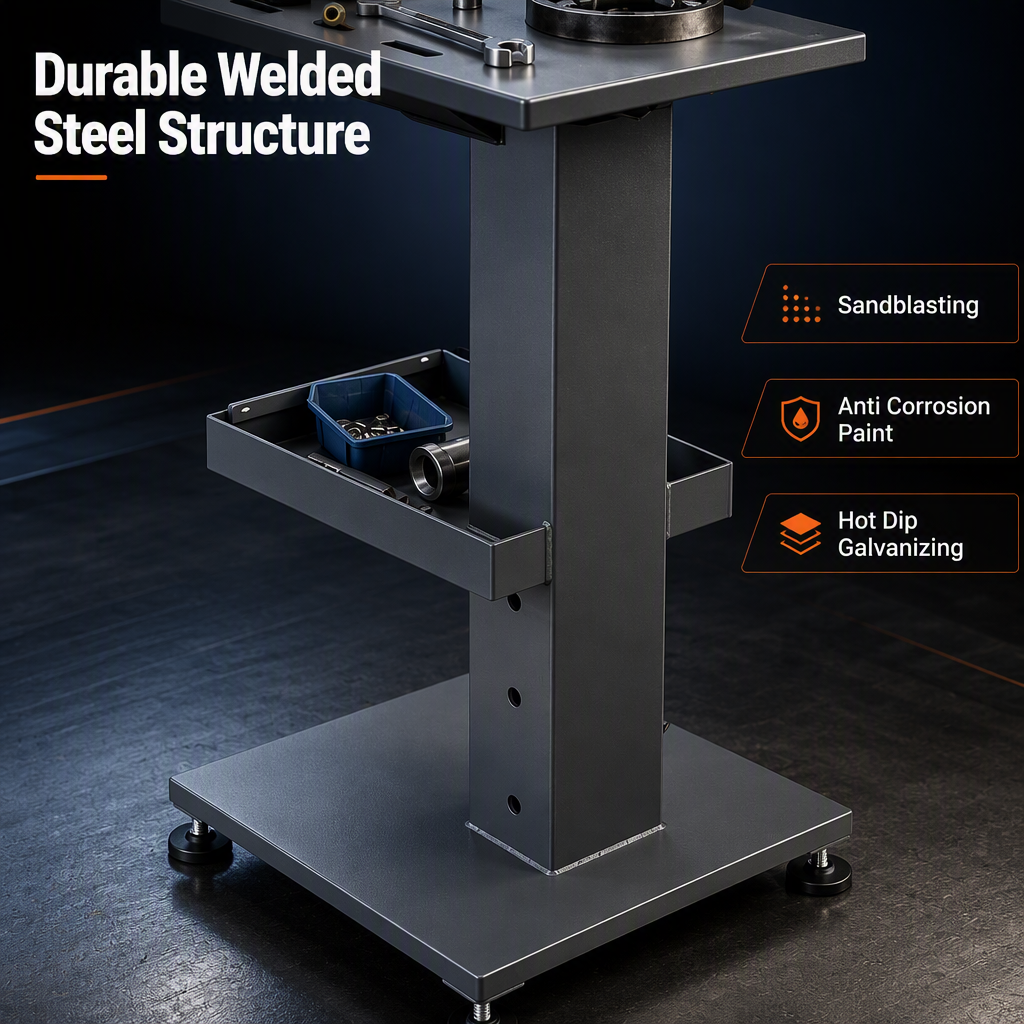 Custom OEM Stainless Steel Tool Stand Frame | Heavy Duty Welded Fabrication with Anti-Corrosion for Workshop Tool Storage
