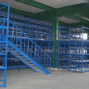 Durable Steel Mezzanine Floor With Powder Coating Finish